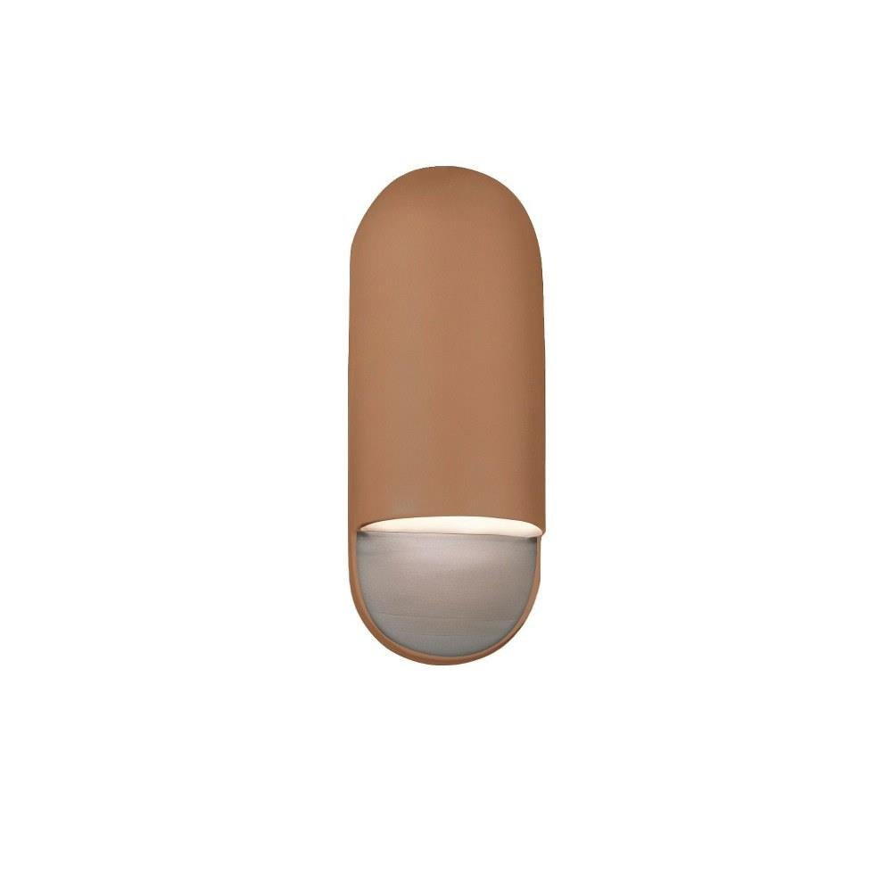 Ambiance Capsule ADA Small Outdoor Wall Mount by Justice Design - CER-5620W