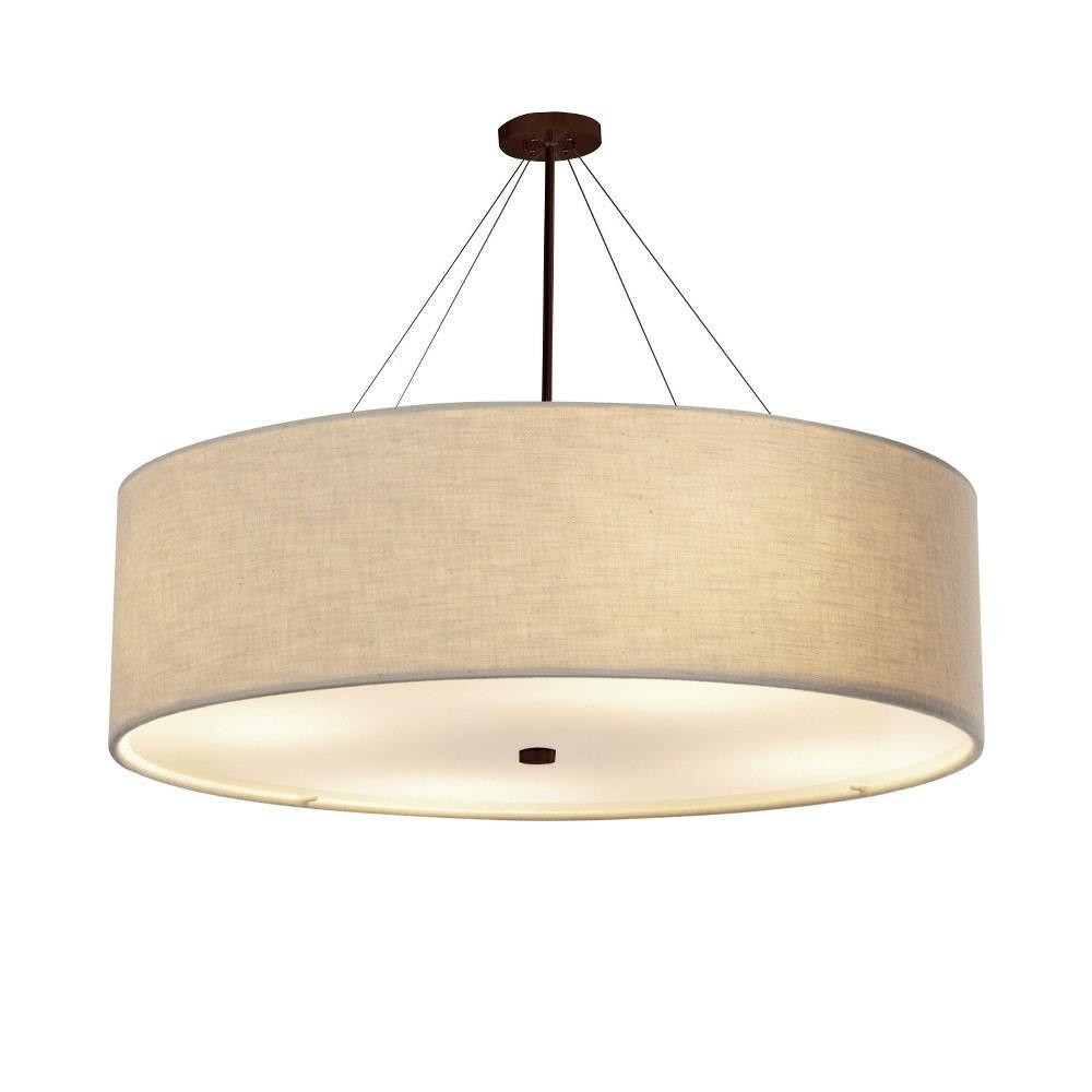 Classic 12 Light Oversized Pendant by Justice Design - FAB-9599