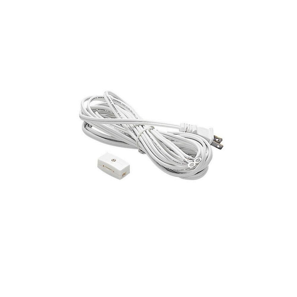 Accessory 180 Inch L Series Cord Male Plug and Switch by WAC - LCORDSET