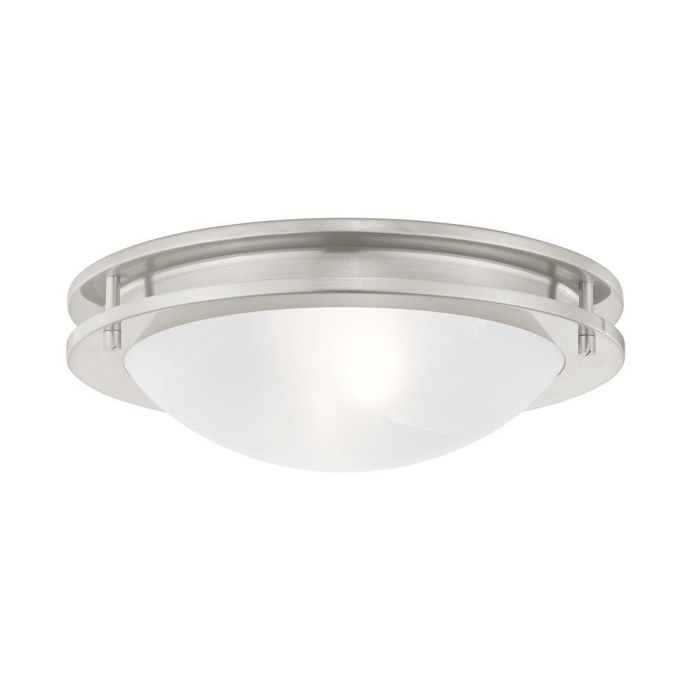 Ariel 2 Light 13 Inch Wide Flush Mount by Livex - 7058