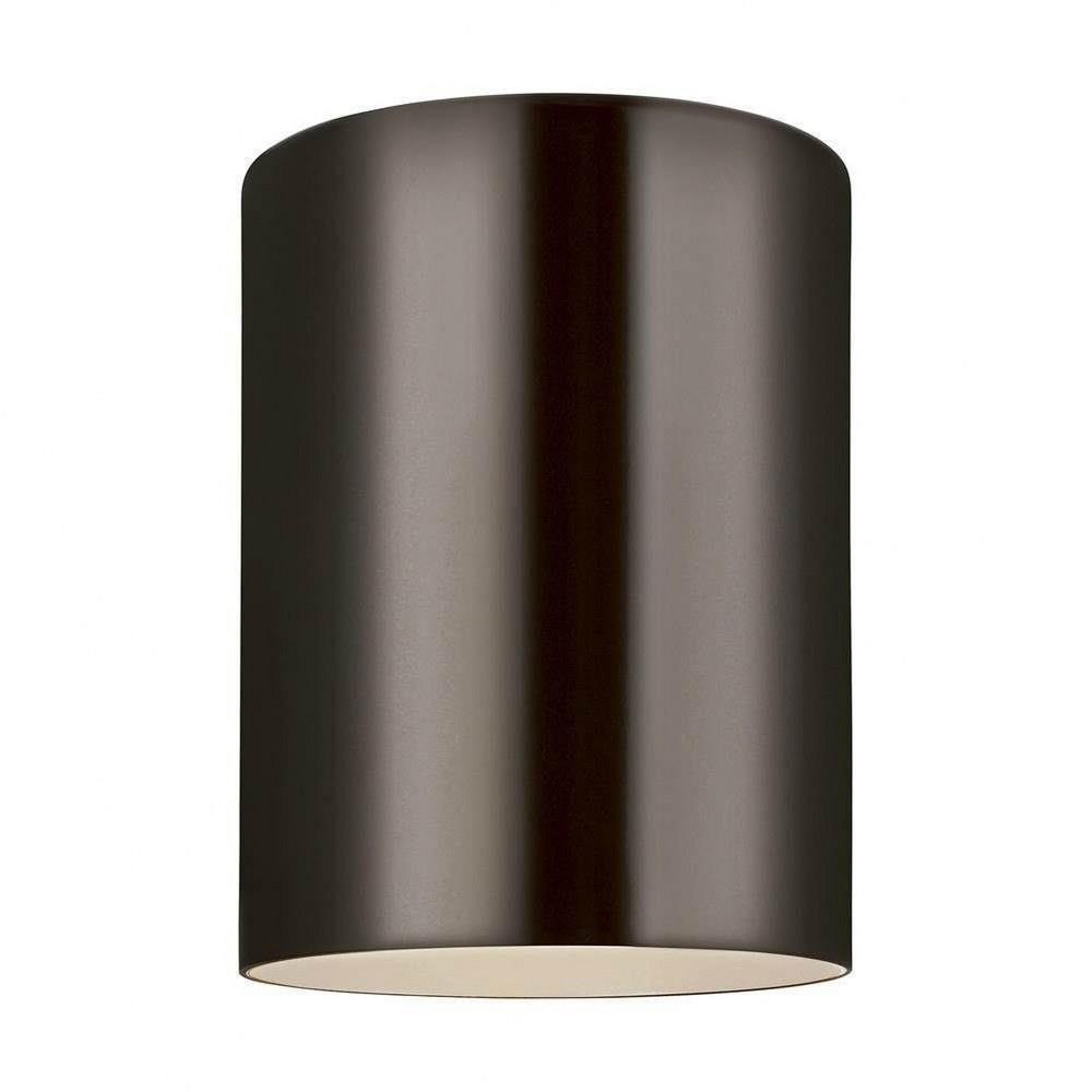 Outdoor Cylinders 1 Light Outdoor Flush Mount by Visual Comfort Studio - 7813801