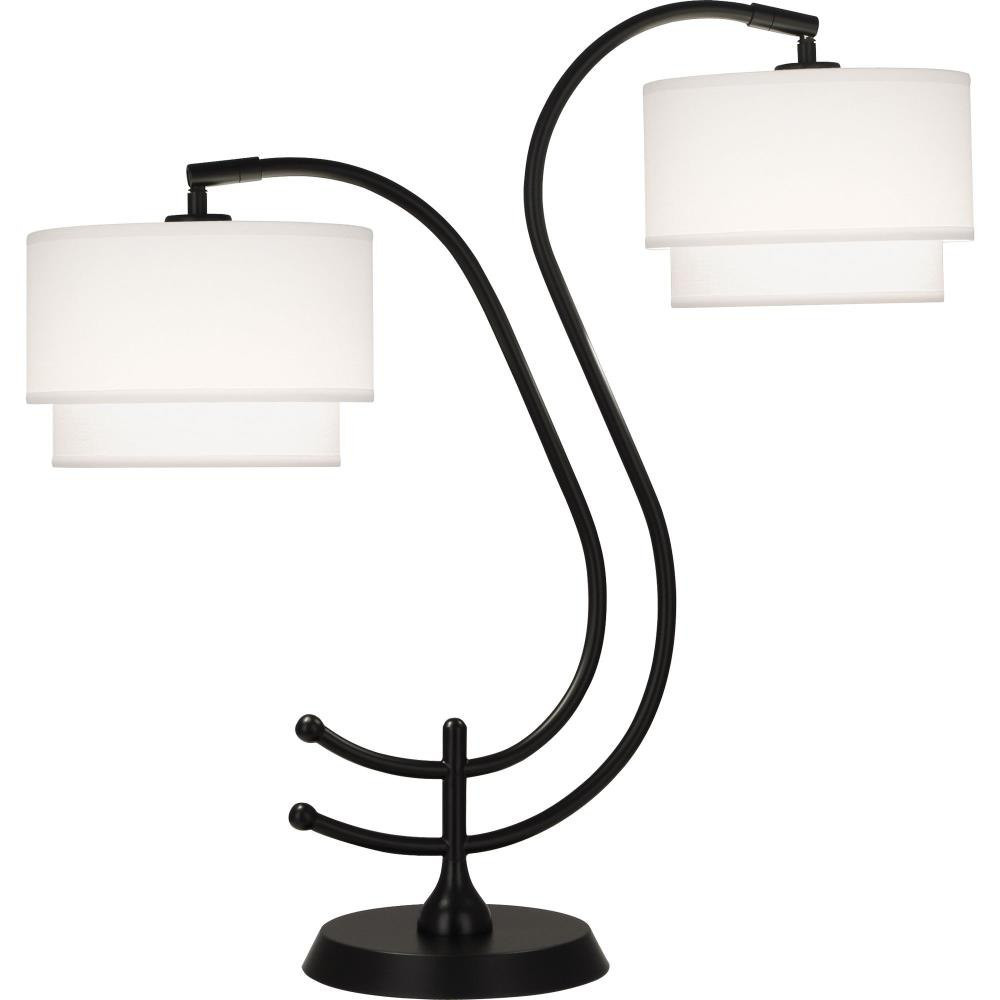 Charlee 2 Light Table Lamp 25 x 8 Inches by Robert Abbey - 587