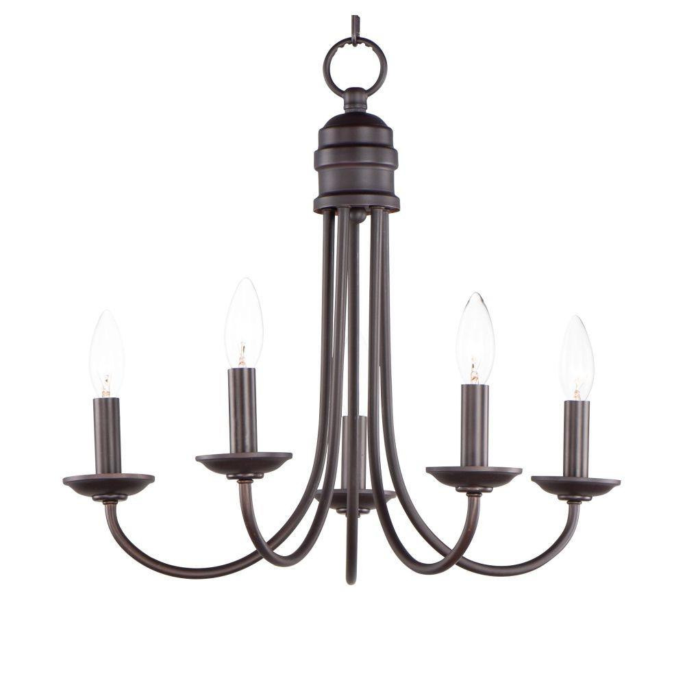 Logan 5 Light Medium Chandelier by Maxim - 10345