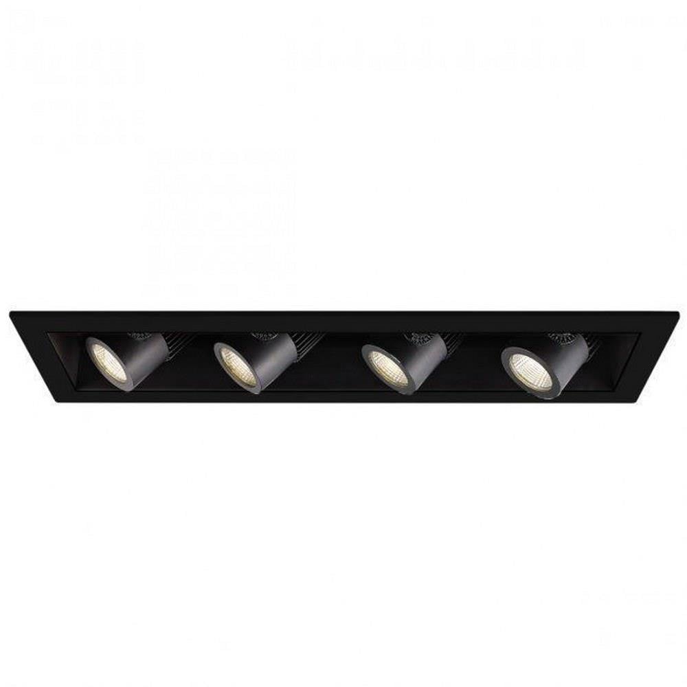 64W 90 CRI 4 LED Flood New Construction Housing 7.13x6 Inches by WAC - MT-4LD416NF