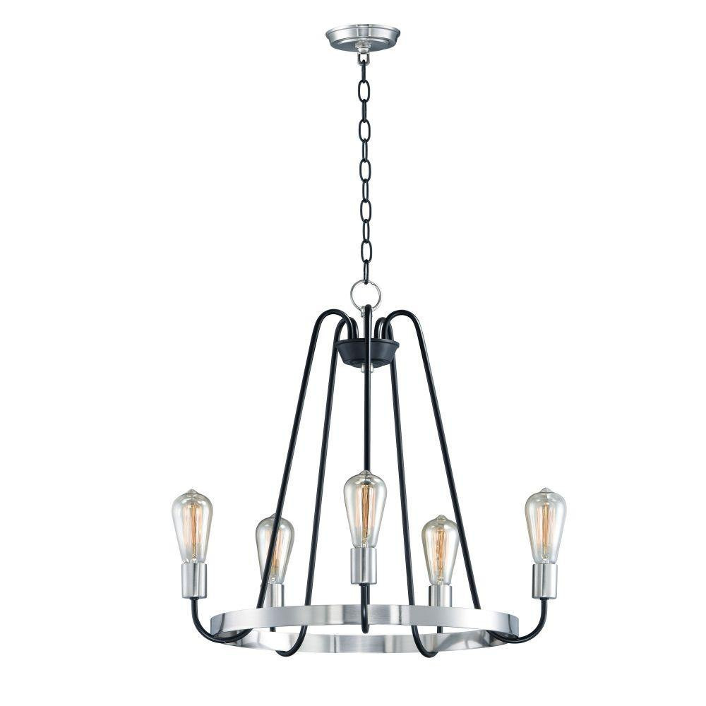 Haven 5 Light Medium Chandelier by Maxim - 11735