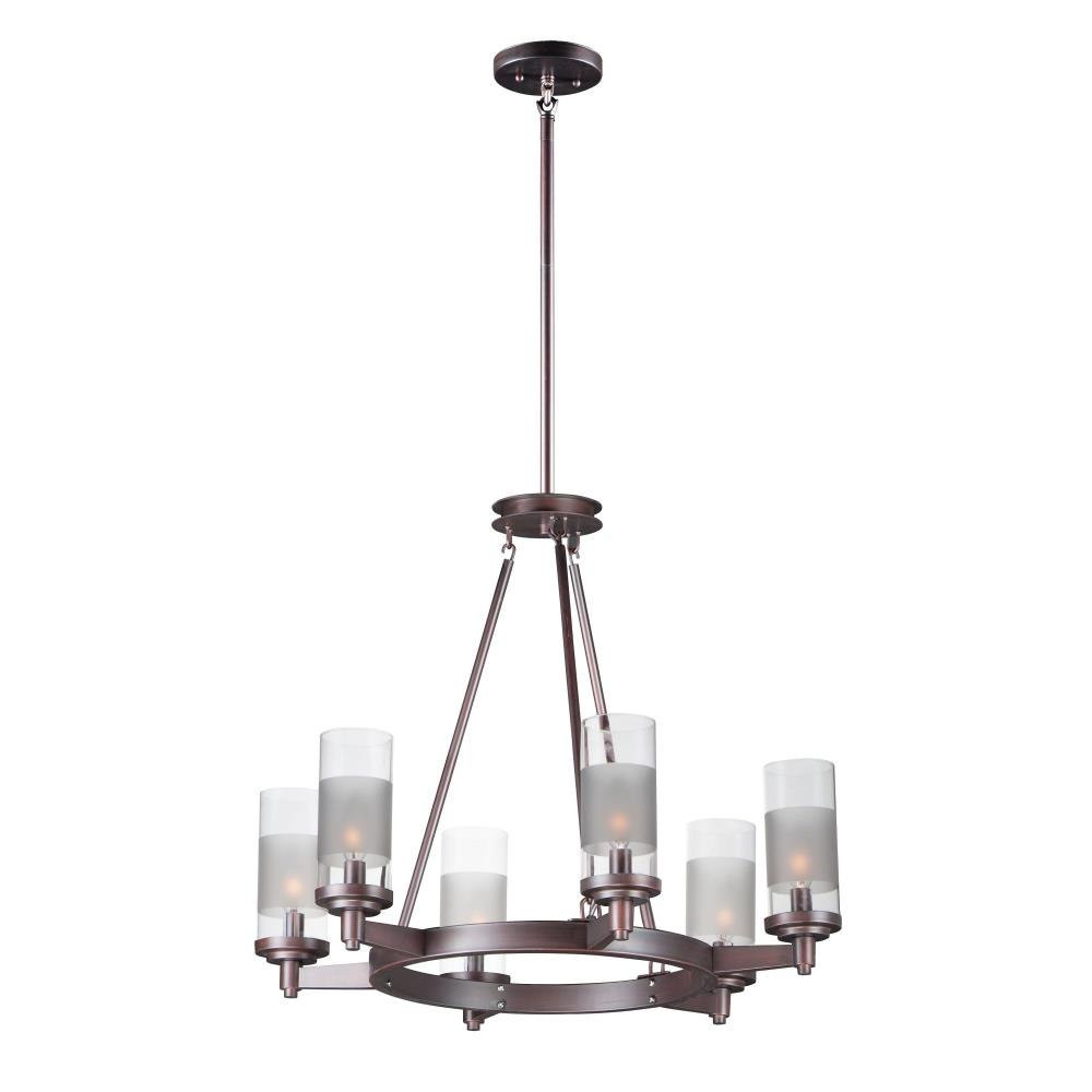 Crescendo 6 Light Medium Chandelier by Maxim - 26326