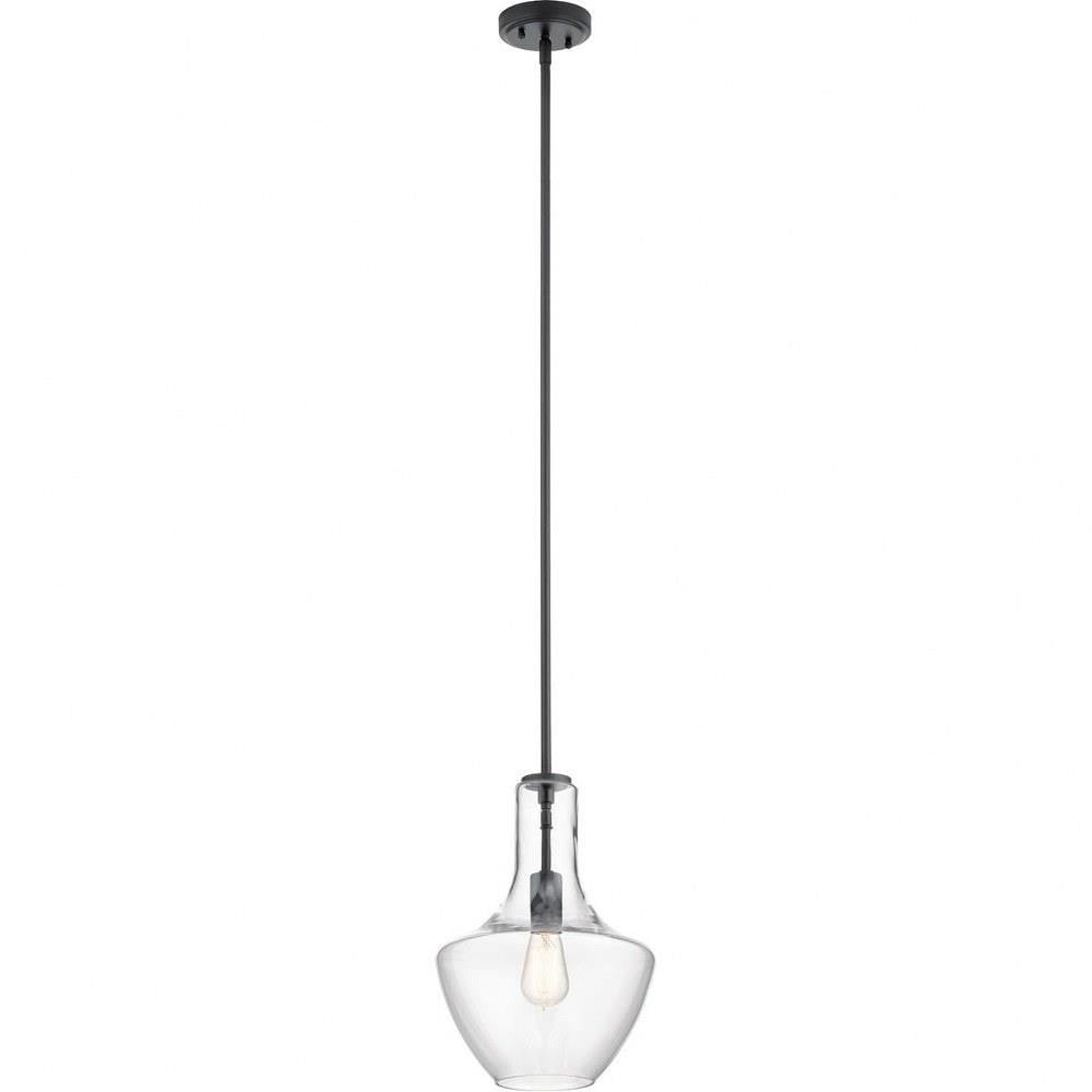 Everly 1 Light Small Pendant 15.25 Inch Tall by Kichler - 42141