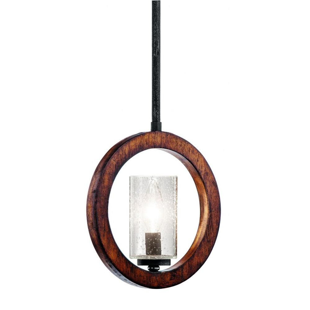 Grand Bank 1 Light Mini Round Pendant by Kichler - 43189