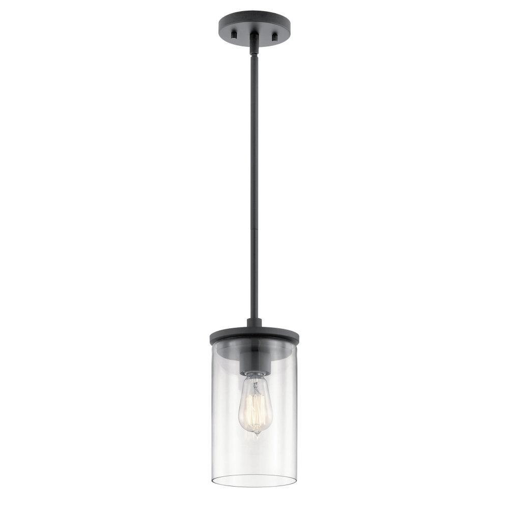 Crosby 1 Light Small Pendant by Kichler - 43996