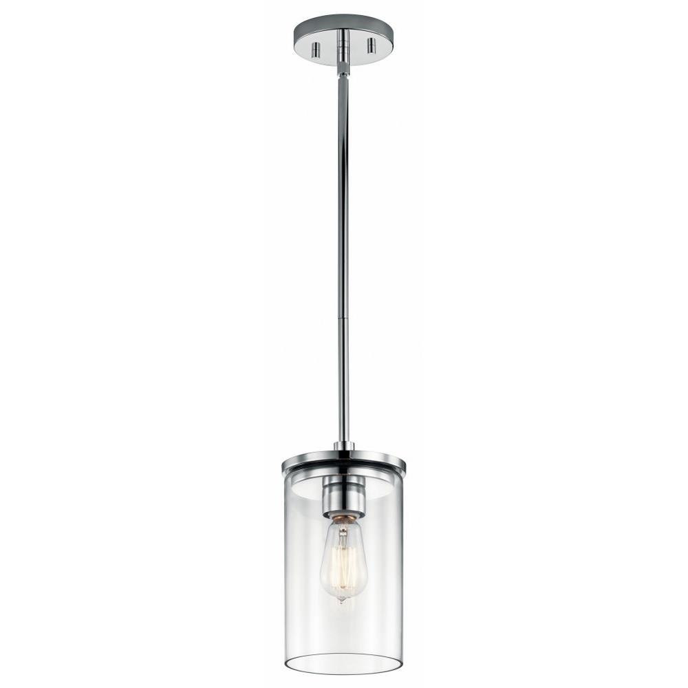 Crosby 1 Light Small Pendant by Kichler - 43996