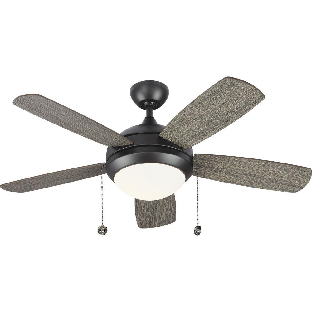 Discus Classic II 5 Blade Ceiling Fan and Light Kit 44 Inch W by Generation - 5DIC44