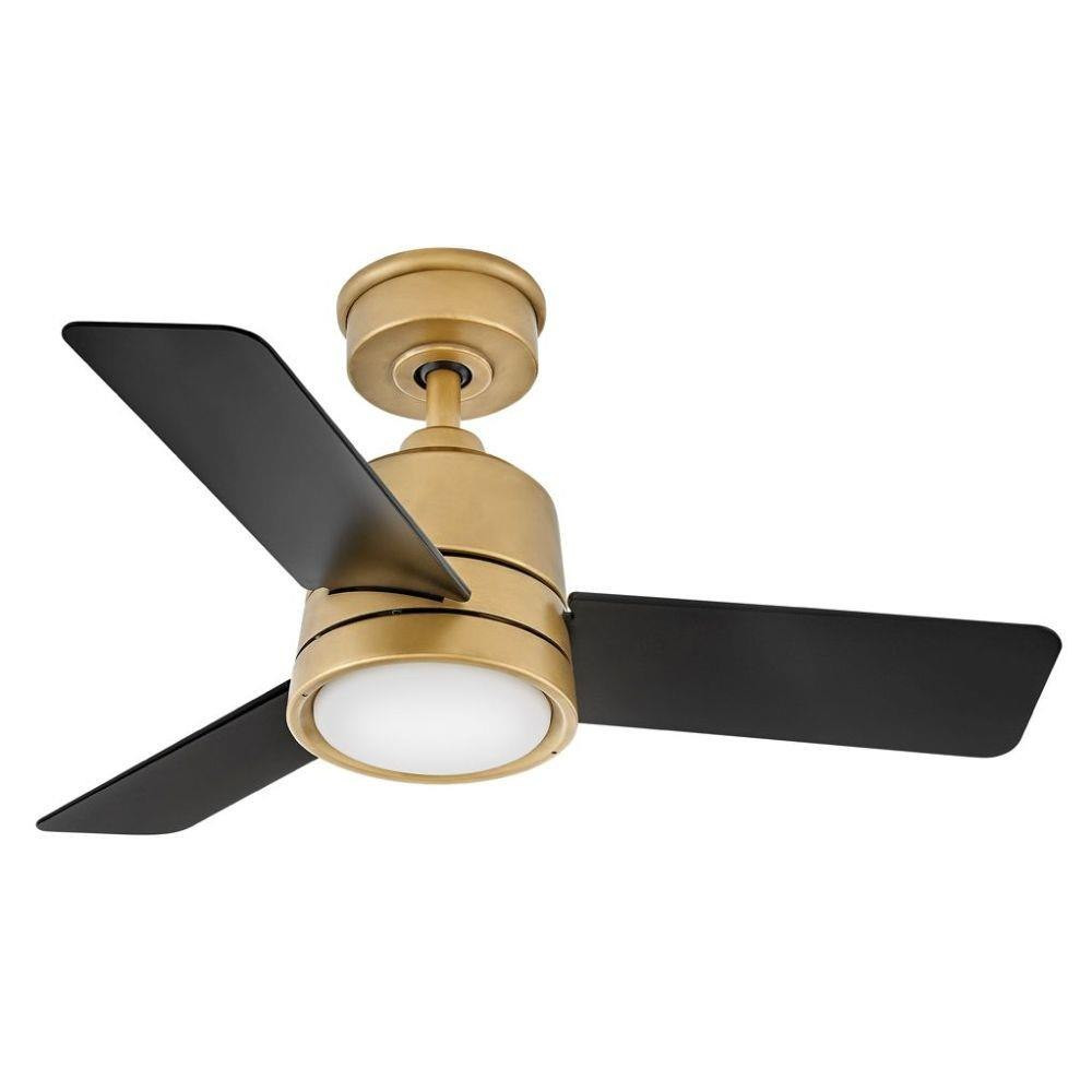 Chet 3 Blade Ceiling Fan with Light Kit 36 Inches Wide by Hinkley  - 905236