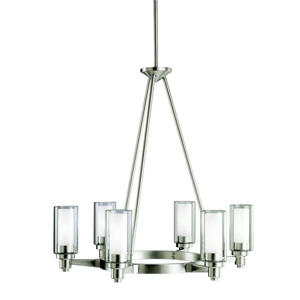Circolo 6 Light Medium Chandelier by Kichler - 2344
