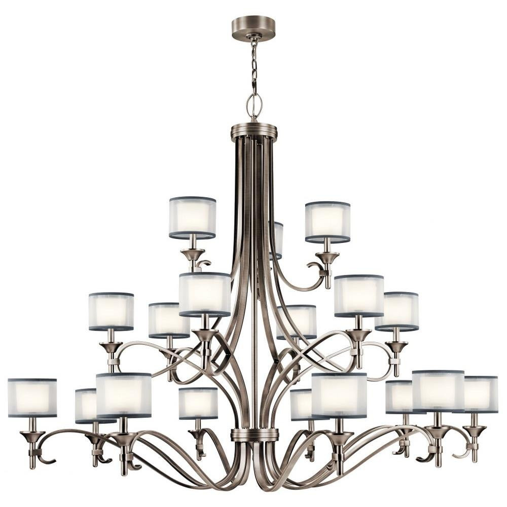 Lacey 18 Light Oversized 3 Tier Chandelier by Kichler - 42396