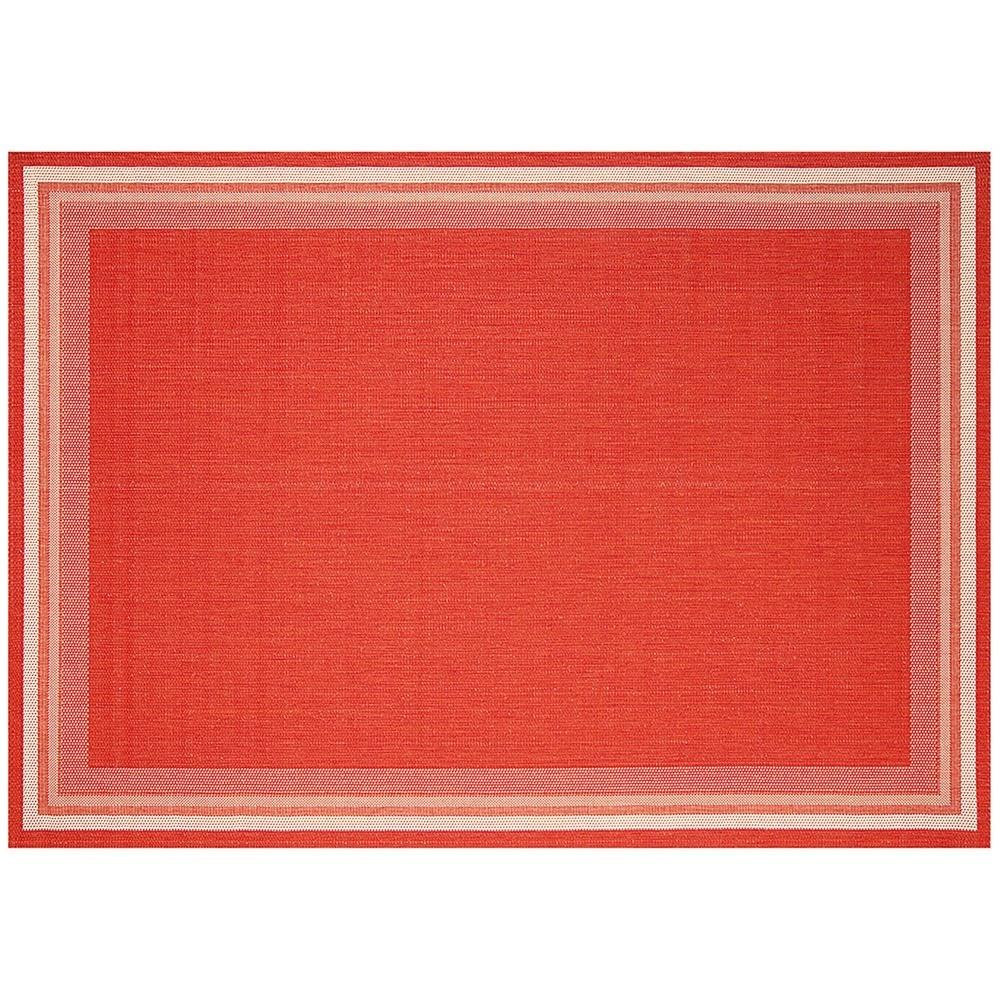 Garden Cottage Outdoor Rug Cherry Color 88 x Inches by SimplyShade - RS-171-015