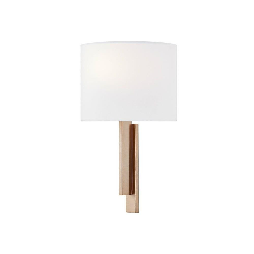 Textile 1 Light Hamilton ADA Wall Sconce by Justice Design - FAB-4332