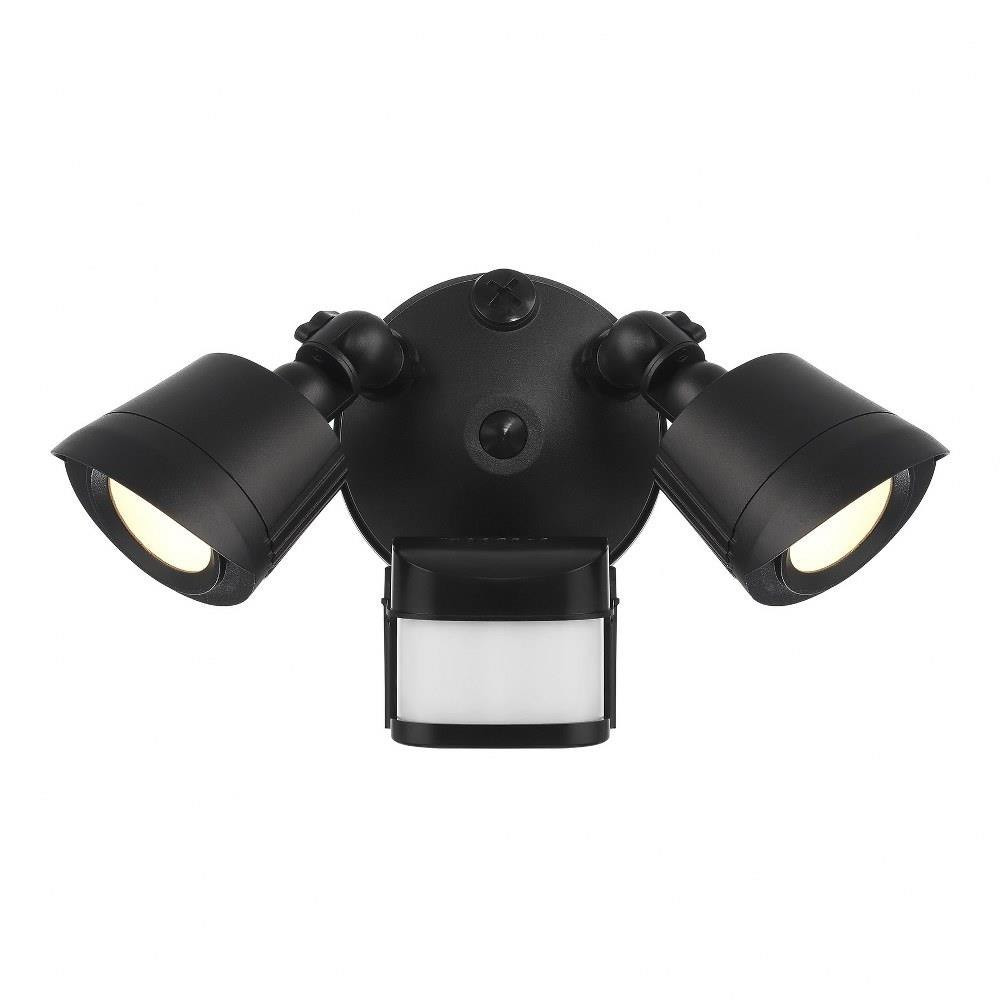 44W 2 LED Outdoor Motion Sensored Double Flood Light by Savoy House - 4-FLOOD-MS-A2