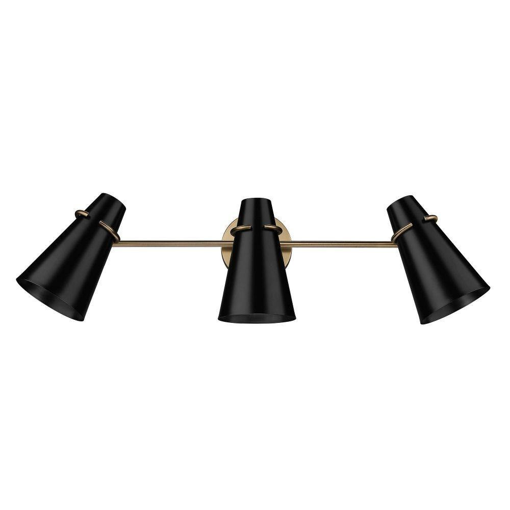Reeva 3 Light Vanity Light by Golden - 2122-BA3