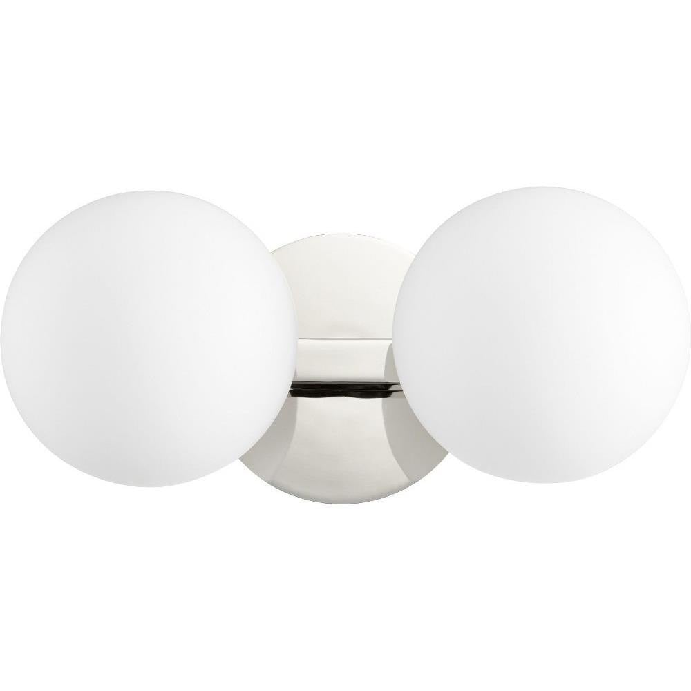 2 Light Vanity Light 14 Inch Wide by Quorum - 539-2