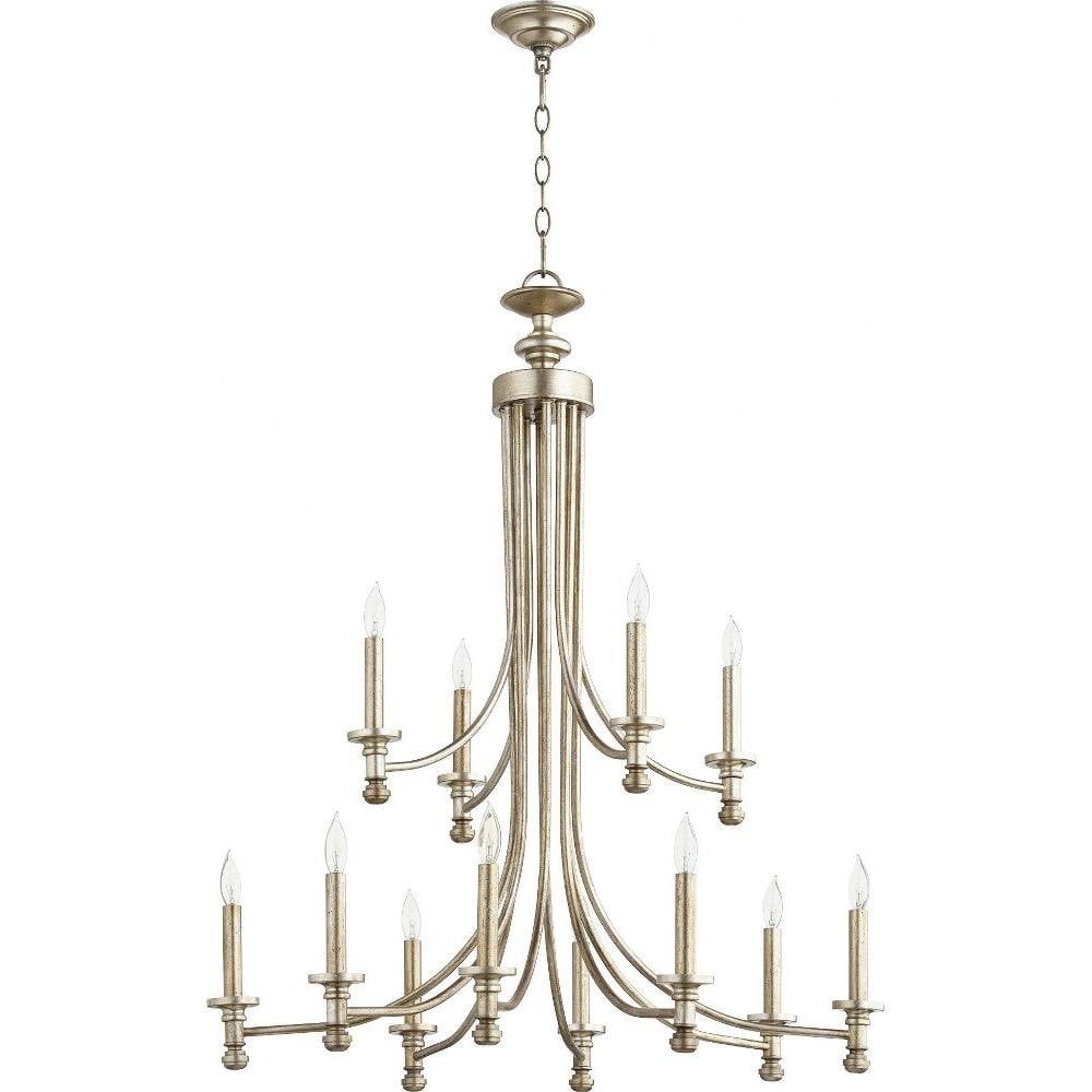 Rossington 12 Light Large Chandelier by Quorum - 6022-12