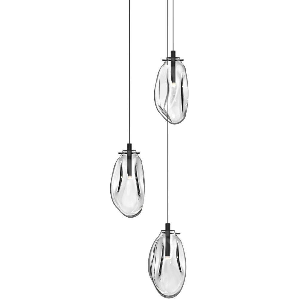 Liquid 3 LED Pendant 10.75 Inch Tall and 14 Inch Wide by Sonneman - 2971