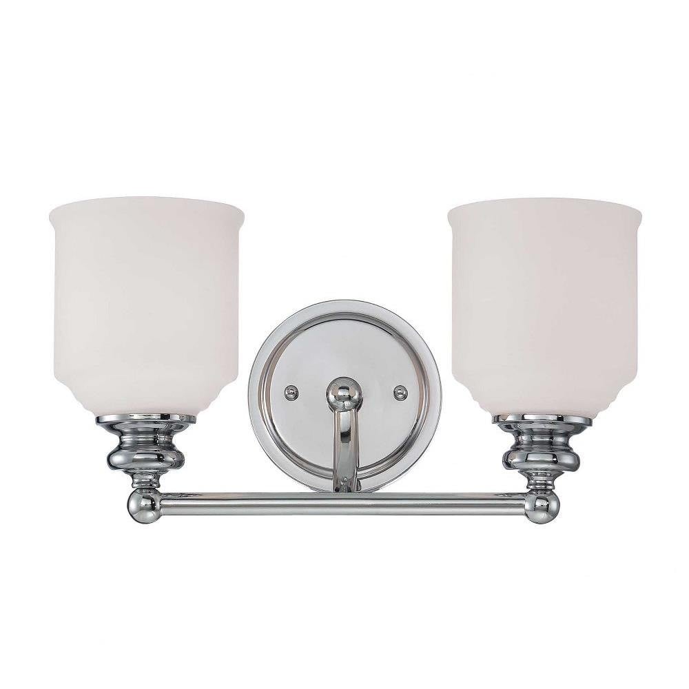 Melrose 2 Light Vanity Light by Savoy House - 8-6836-2