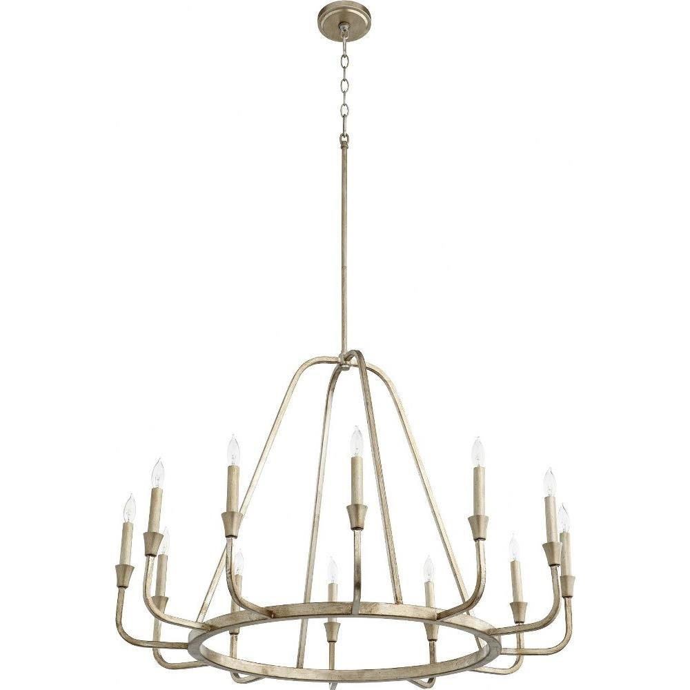 Marquee 12 Light Oversized Chandelier by Quorum - 6314-12