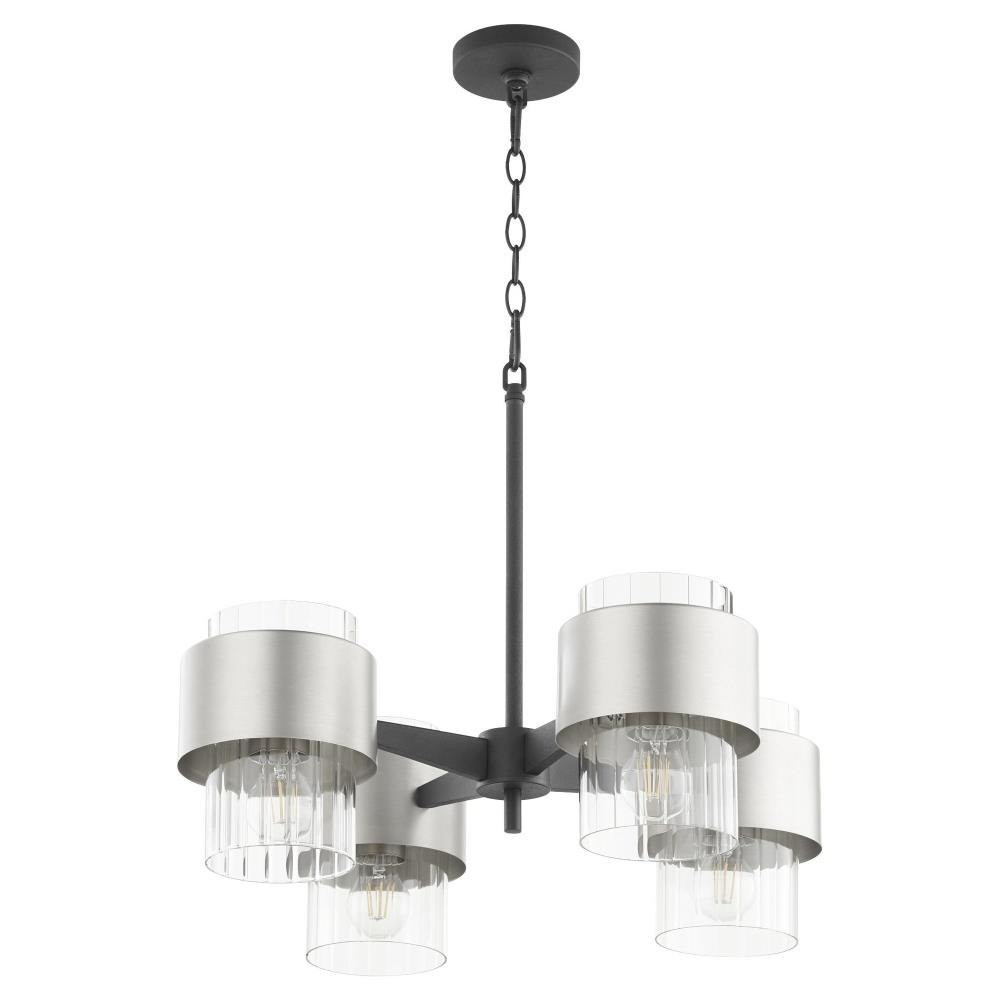 Epsilon 4 Light Medium Chandelier by Quorum - 683-4-69