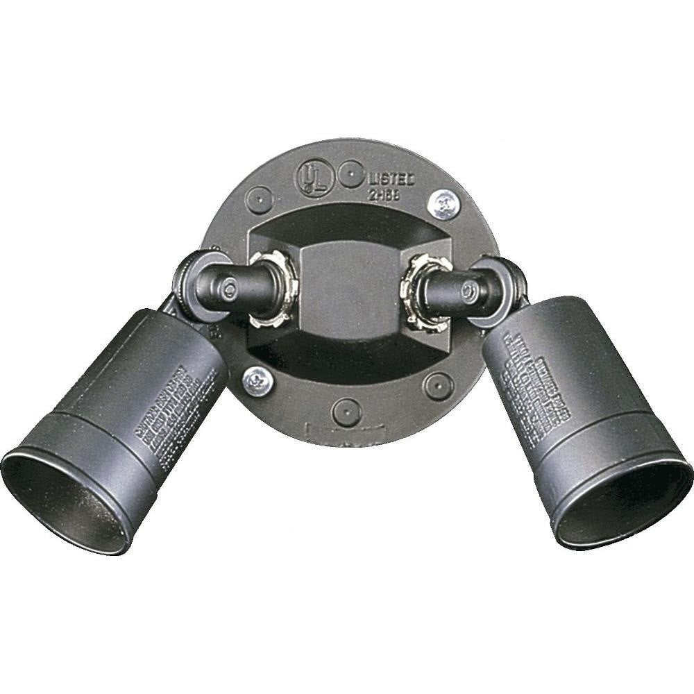 2 Light PAR Holder Wall Sconce 11 Inch Wide by Quorum - 691-2