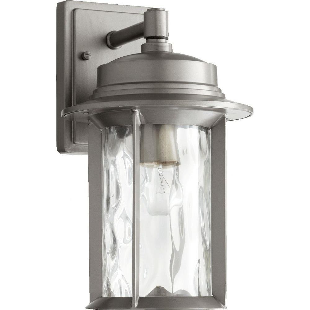 Charter 1 Light Outdoor Wall Lantern 14 Inch Tall by Quorum - 7246-7