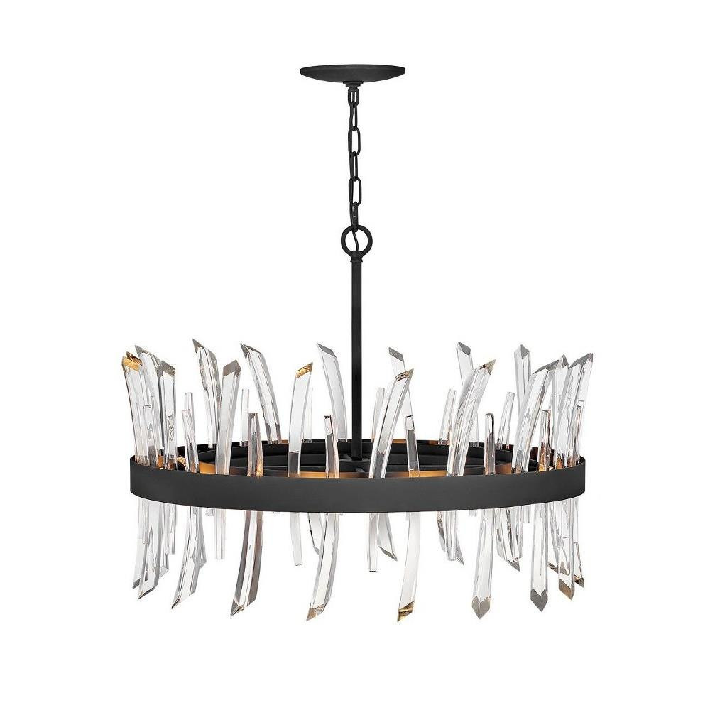 Revel 8 Light Large Chandelier by Fredrick Ramond - FR30904