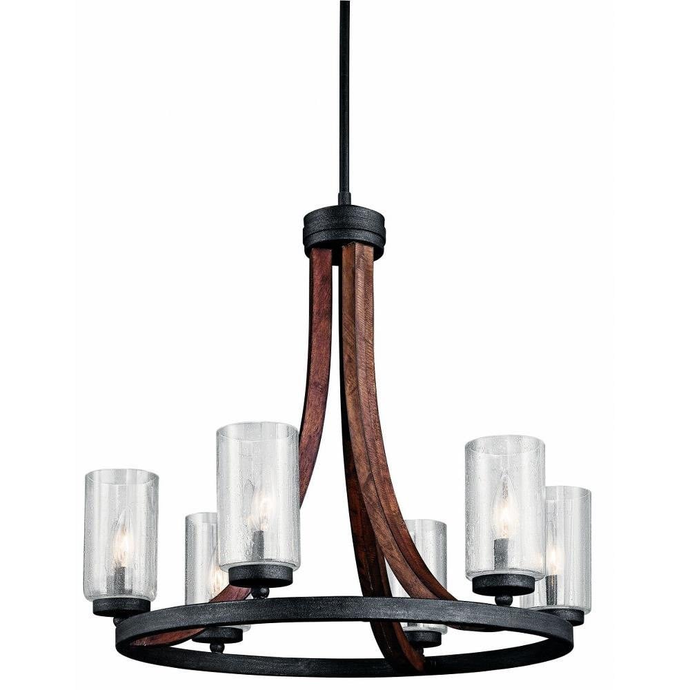 Grand Bank 6 Light Medium Chandelier by Kichler - 43193