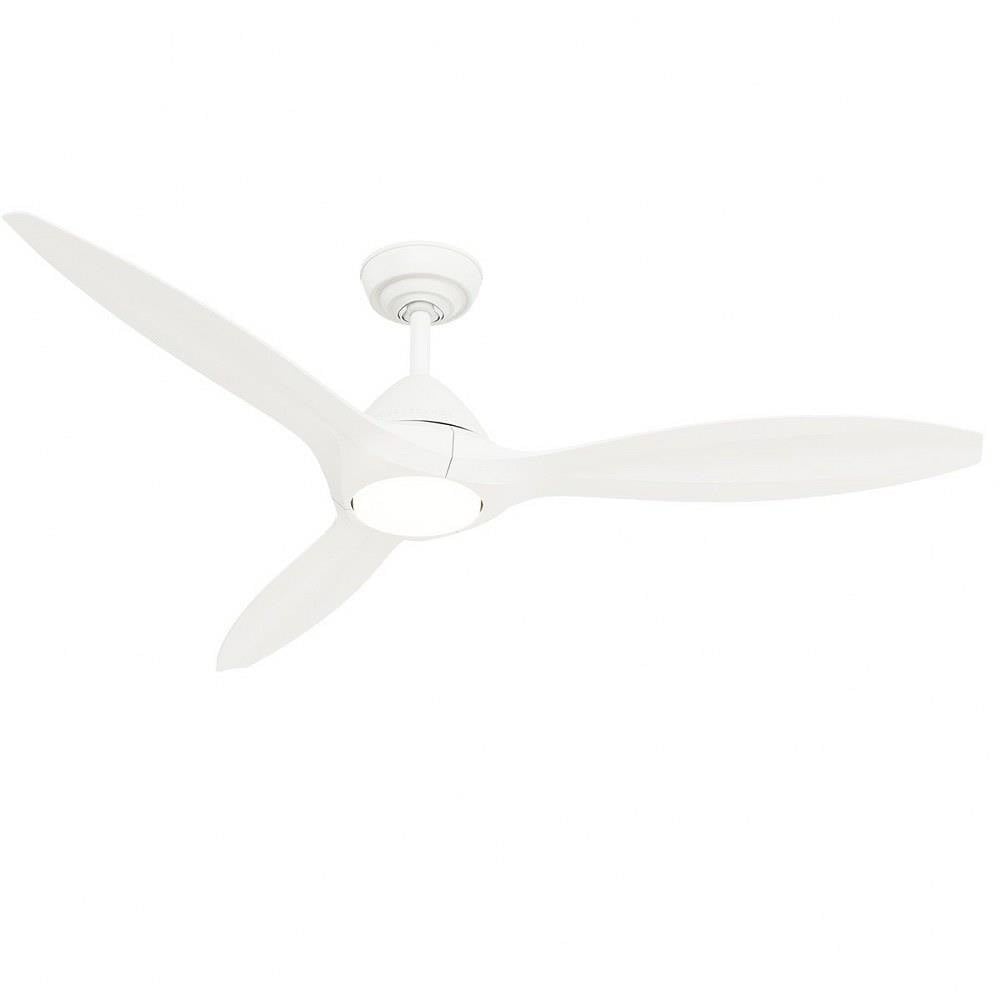 Surea 3 Blade Ceiling Fan with Light Kit 56 Inch Wide by Casablanca Fans - 528-56
