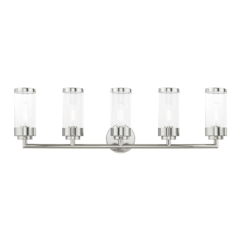 Hillcrest 5 Light Vanity Light by Livex - 10365