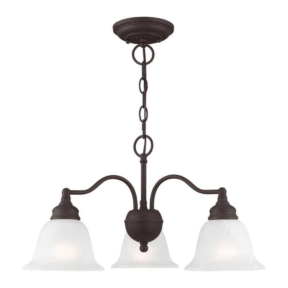 Essex 3 Light Small Chandelier by Livex - 1343