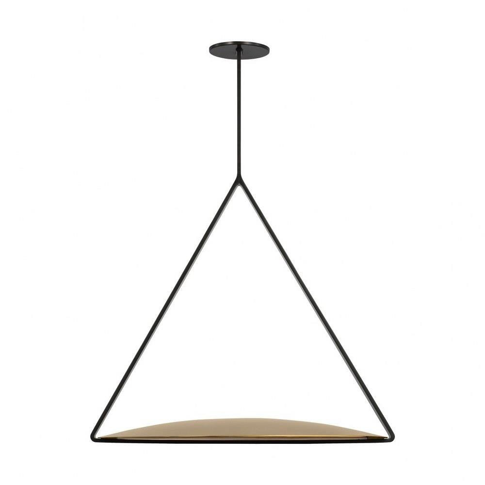 Cymbal 27W 1 LED Light Large Pendant by Visual Comfort Modern - PBPD35127/NB
