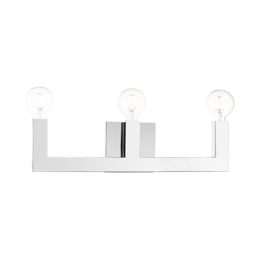Solna 3 Light Vanity Light by Livex - 16813