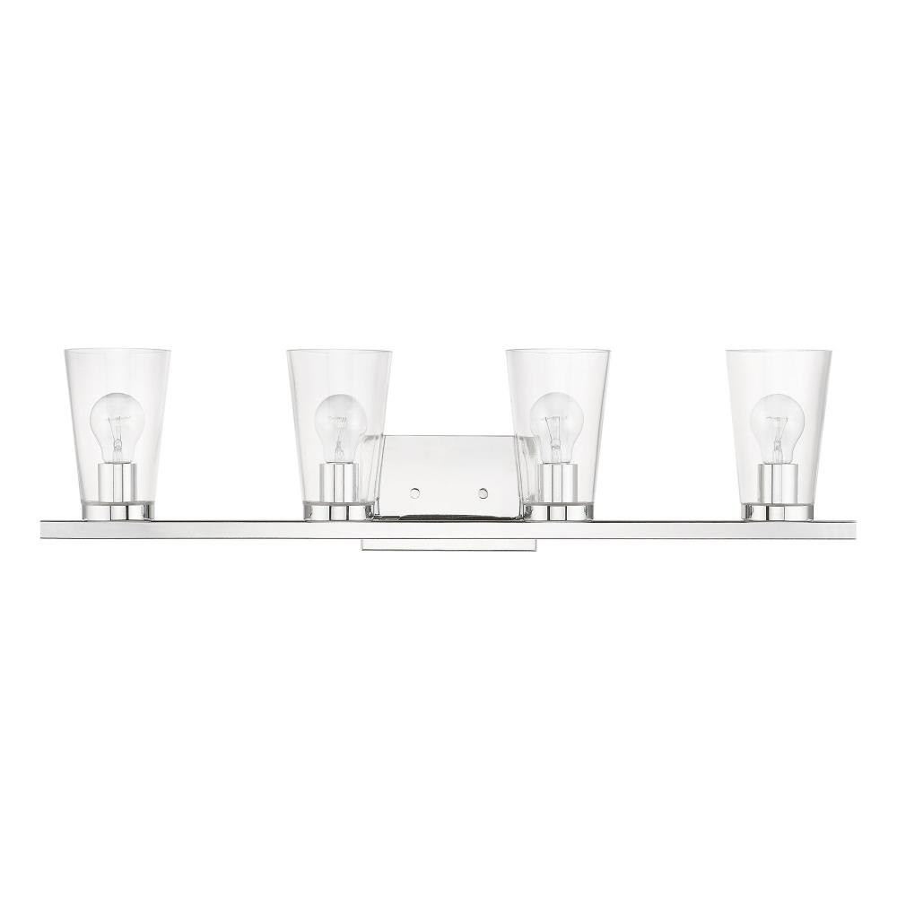 Cityview 4 Light Vanity Light by Livex - 17624