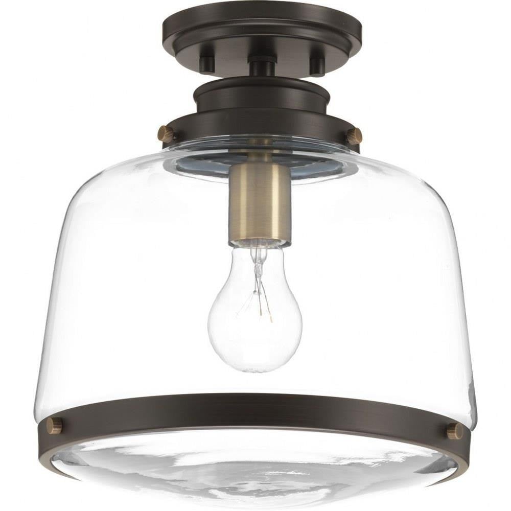 Judson 1 Light 11 Inch Wide Flush Mount by Progress - P350074