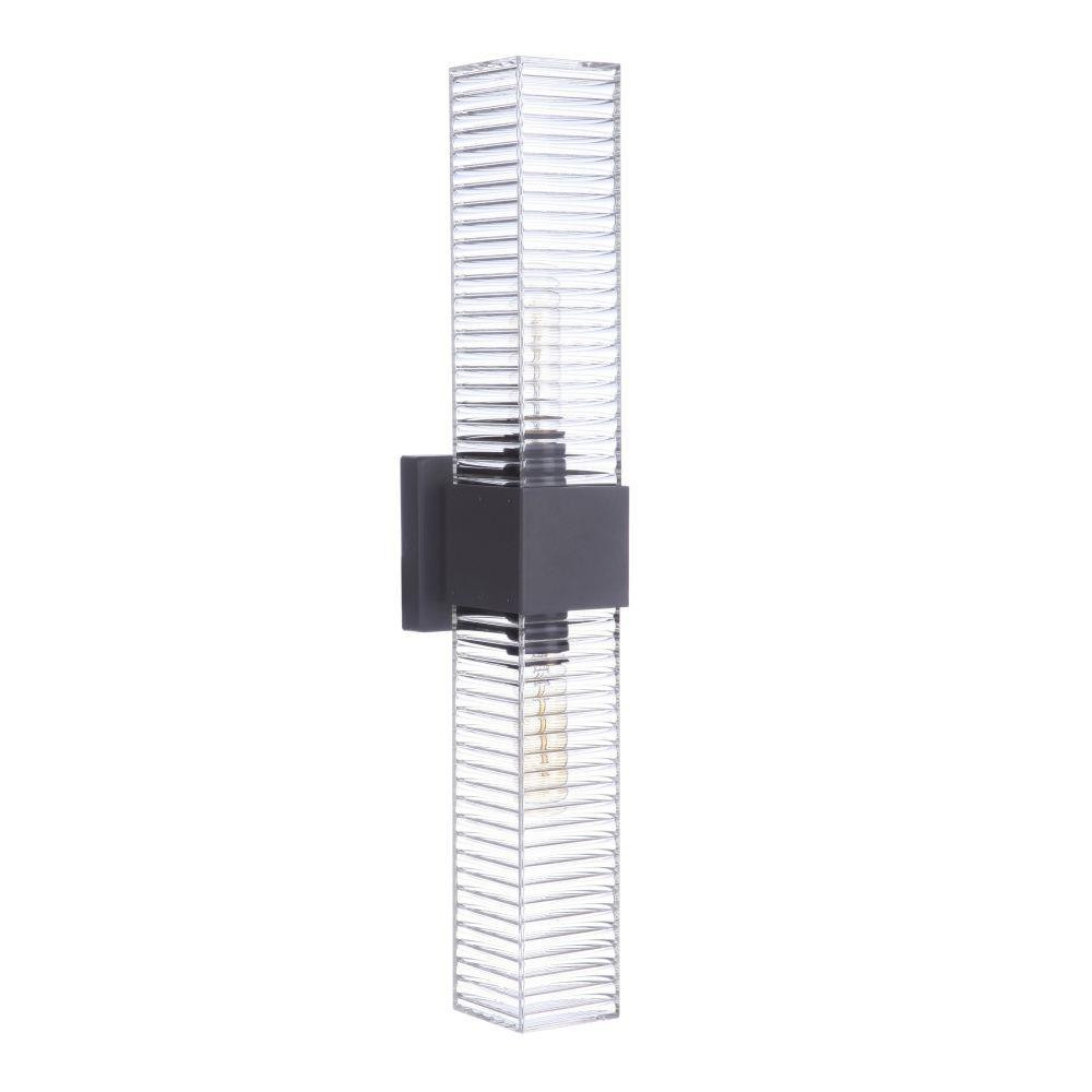 Ridge 2 Light Outdoor Wall Lantern 24 Inch Tall by Craftmade - ZA4510