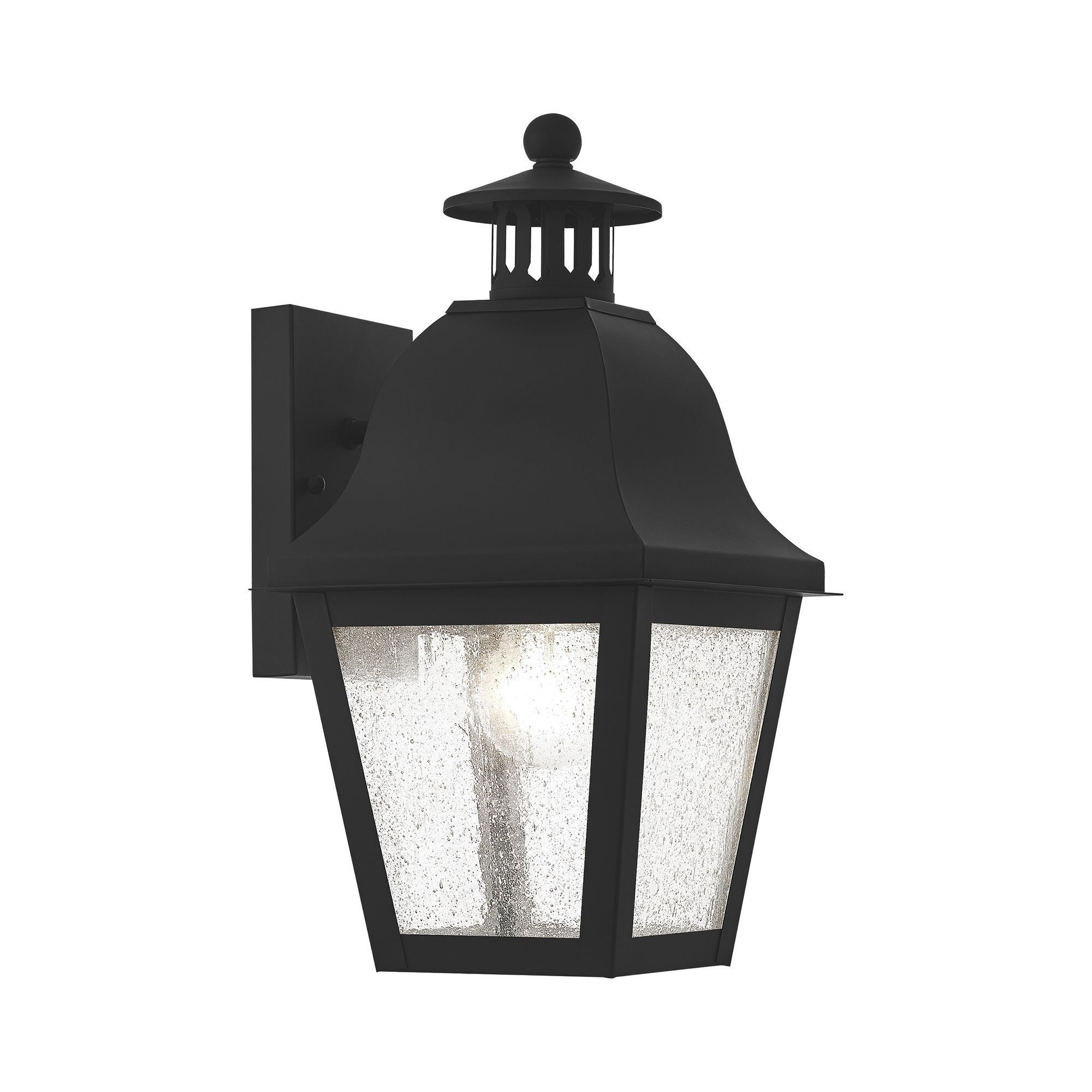 Amwell 1 Light Outdoor Wall Lantern by Livex - 2550