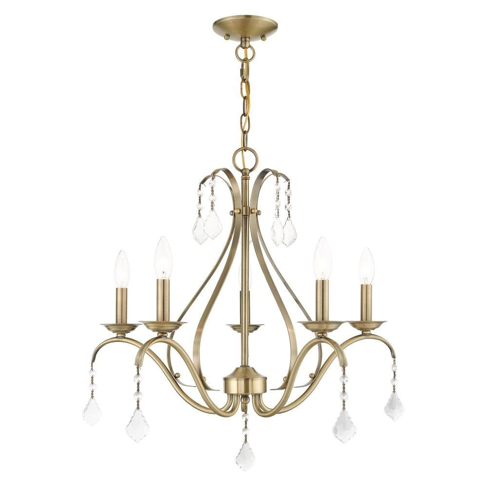 Caterina 5 Light Medium Chandelier by Livex - 40845