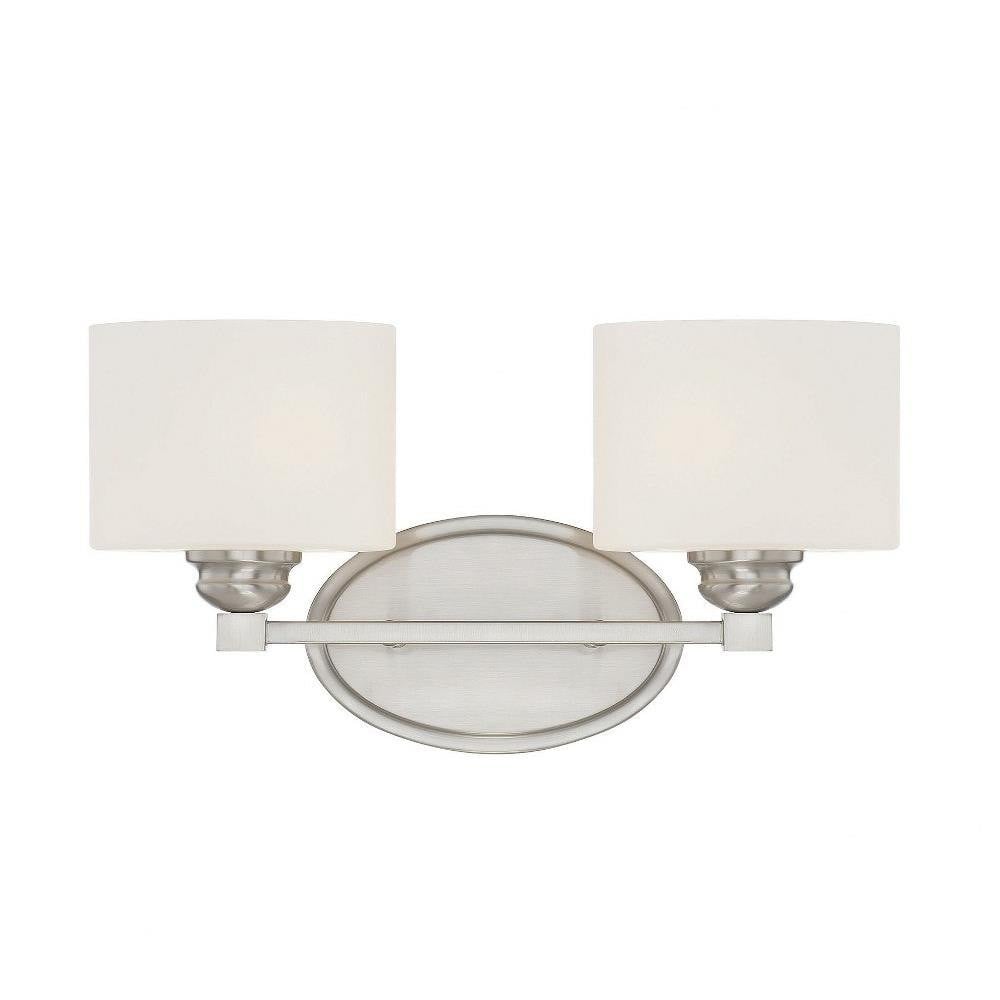 Kane 2 Light Vanity Light 16 Inch Wide by Savoy House - 8-890-2