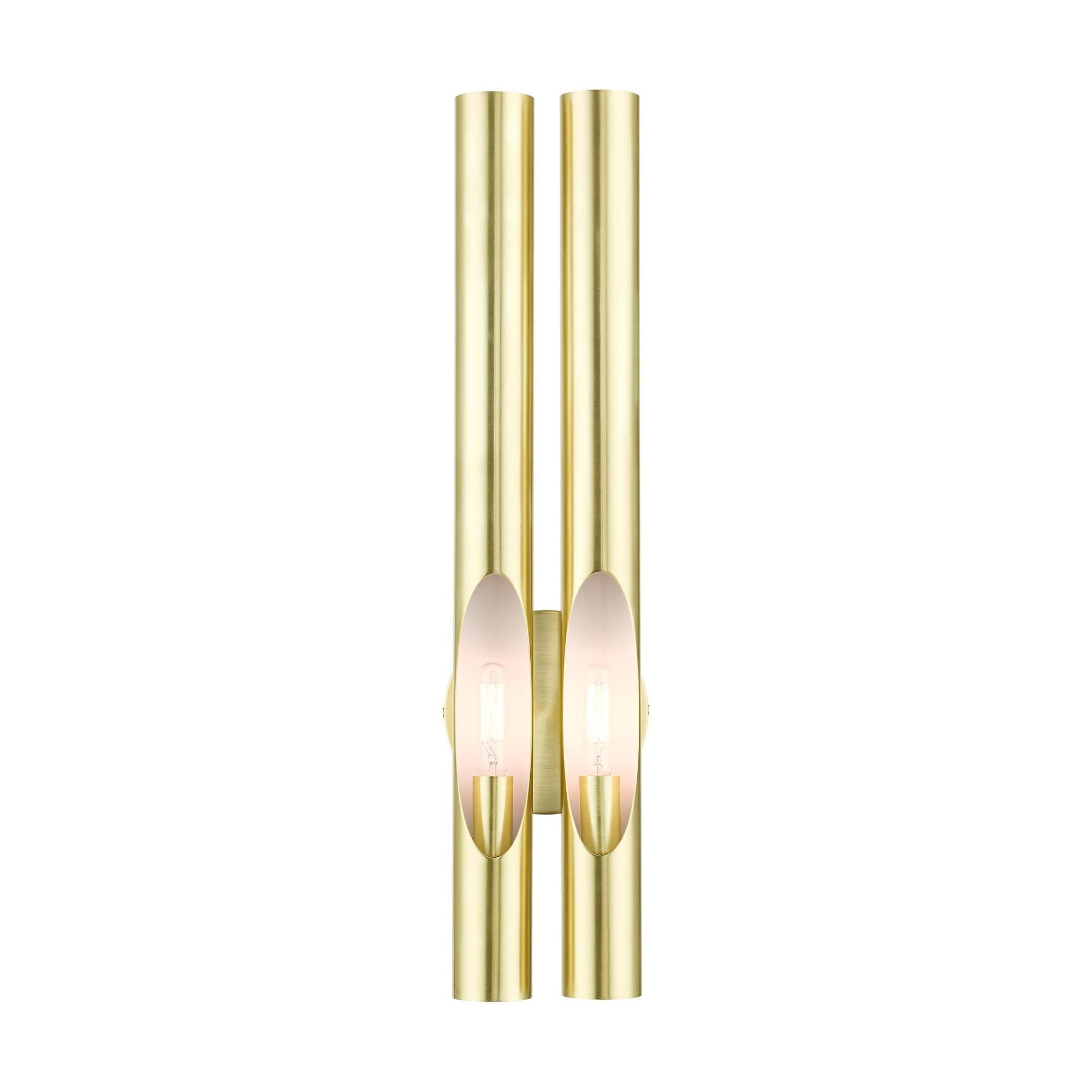 Acra 2 Light Wall Sconce by Livex - 45912