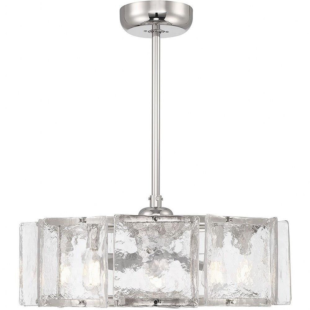 Genry 40W 5 LED Fandelier In Coastal Style 27 Inches Wide by Savoy House - 27-FD-8201