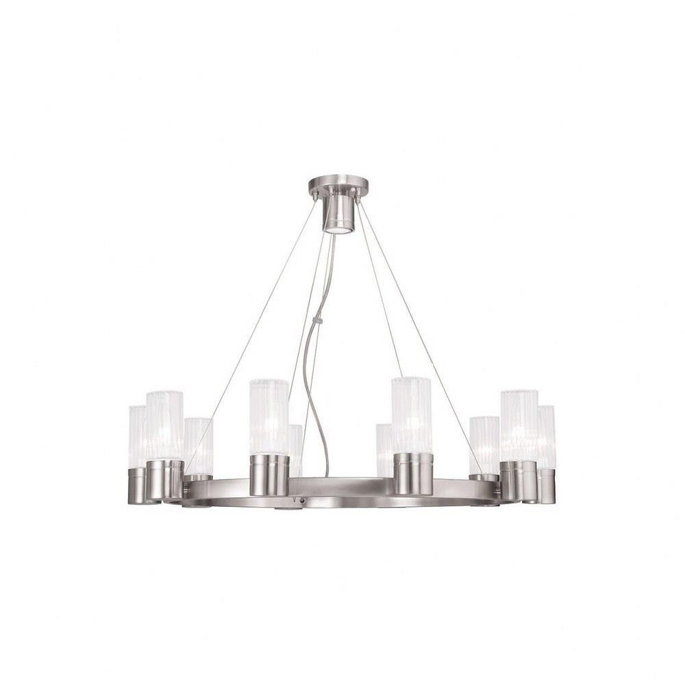 Midtown 10 Light Large Chandelier by Livex - 50699