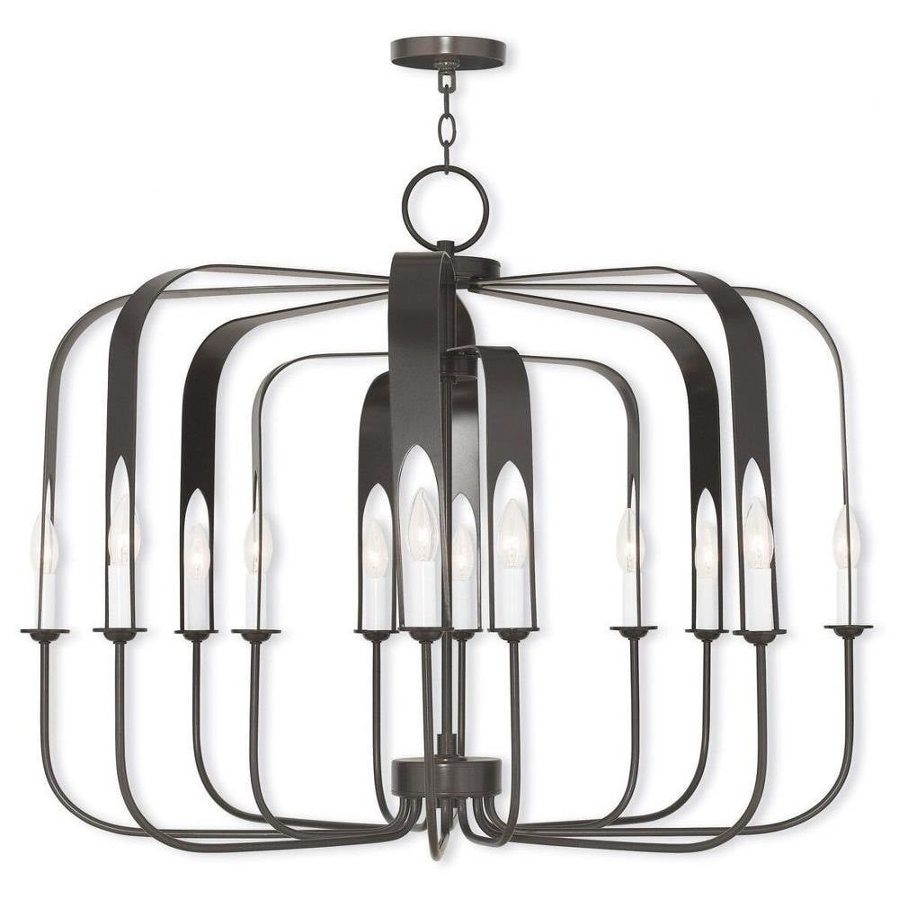 Addison 12 Light Oversized Chandelier by Livex - 51939