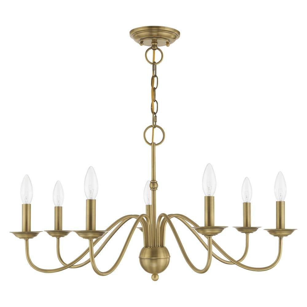 Windsor 7 Light Large Chandelier by Livex - 52167
