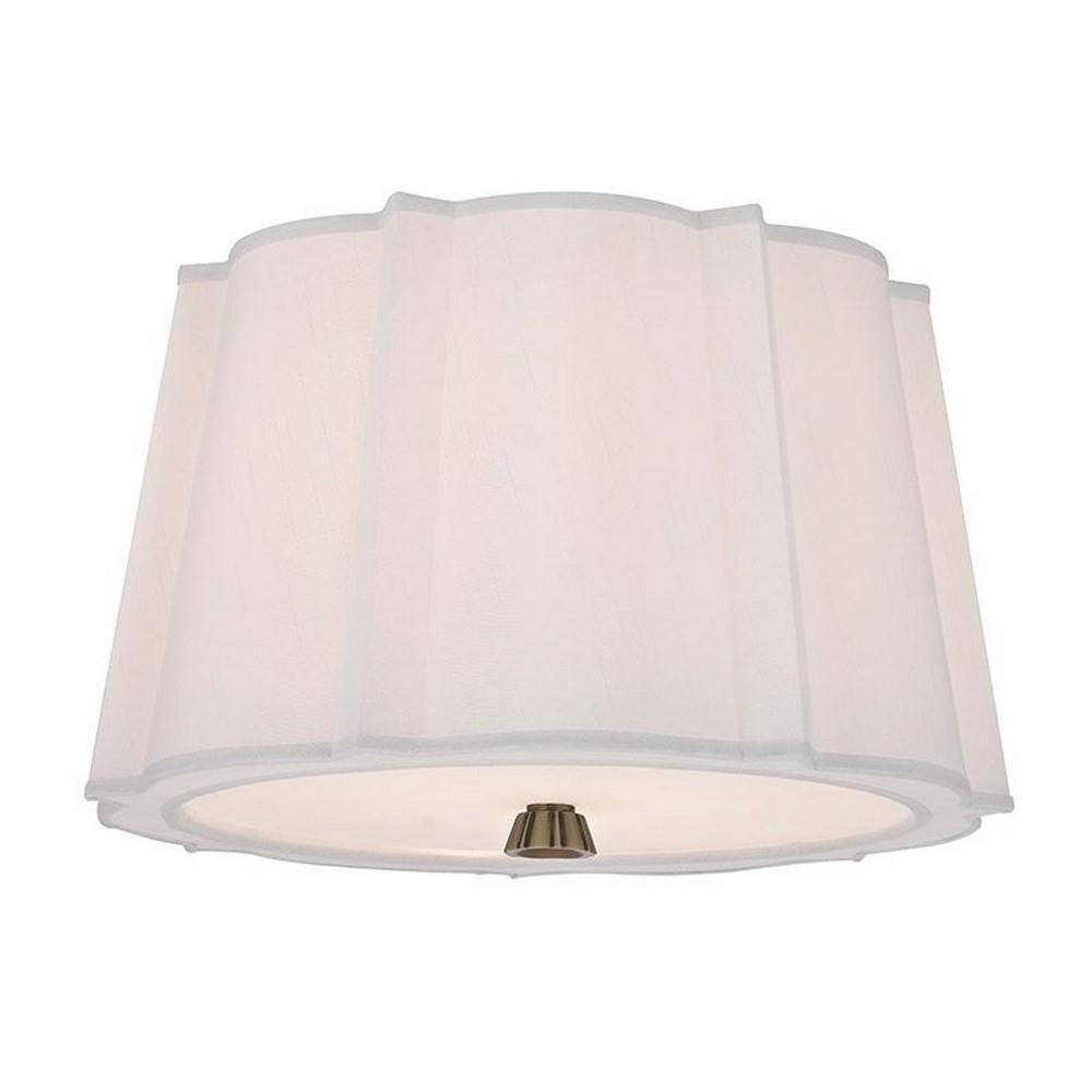 Humphrey 2 Light 17 Inch Wide Semi Flush Mount by Hudson Valley - 4817