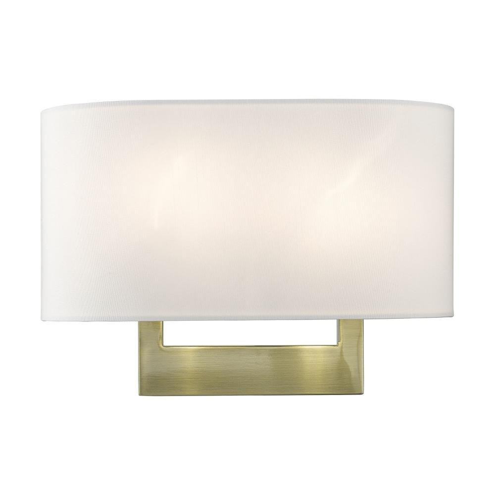 2 Light Wall Sconce 13 Inch Wide by Livex - 45221